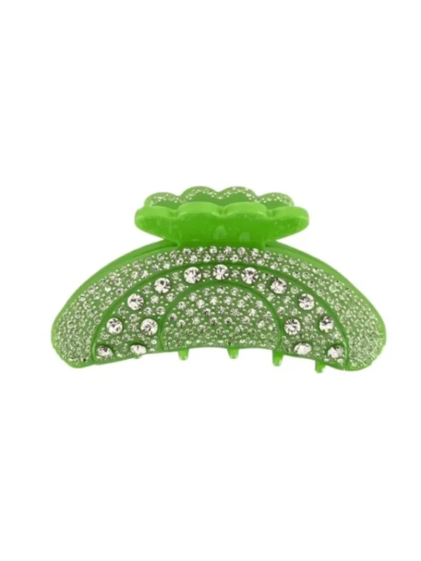 Black Colour Hats & Hair Accessories | Gifts Under £50^T Hair Claw Premium Pastel Lime Green 5503 PG