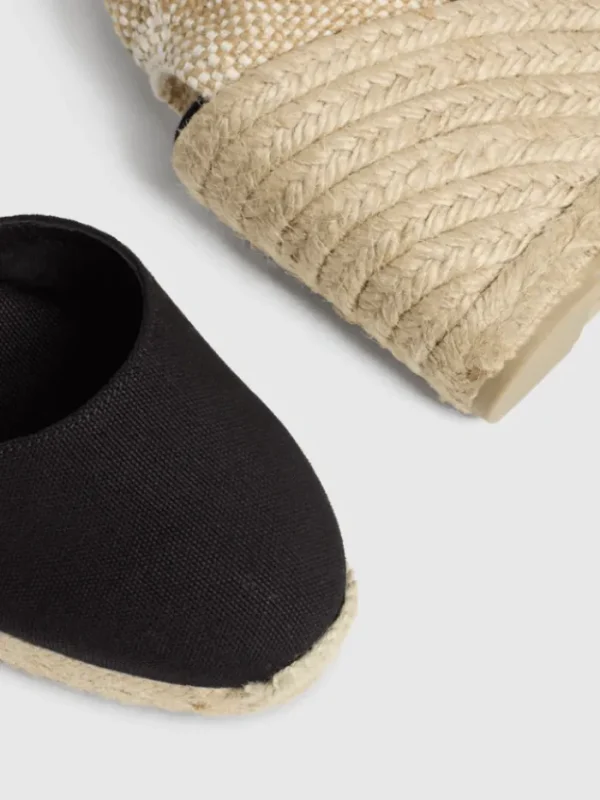 Castaner Footwear | Footwear^CARINA/8 Black Espadrille Wedges 020962 100