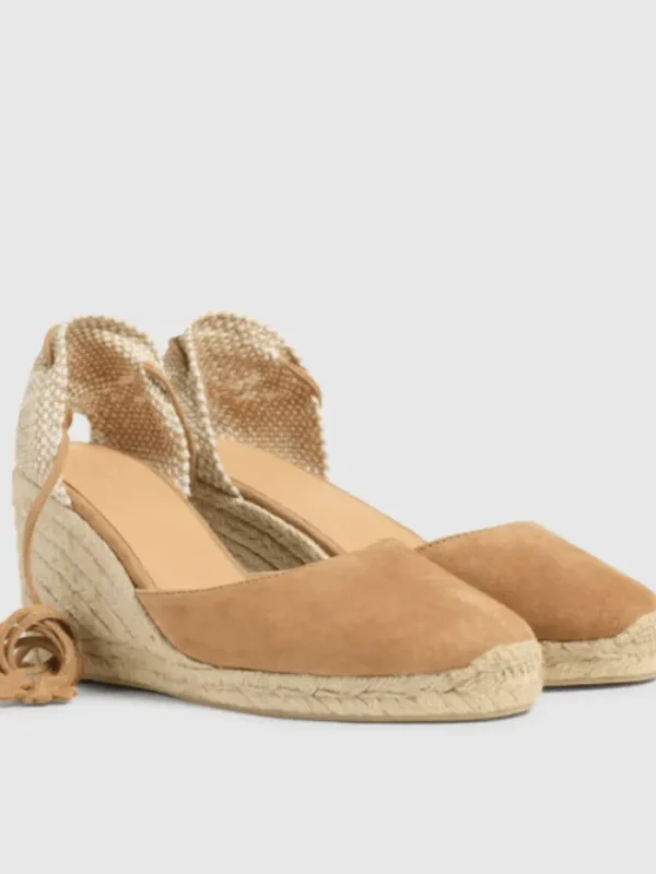 Castaner Footwear | Footwear^CARINA/8 Espadrille Wedges In Suede Tostado 021740-2008