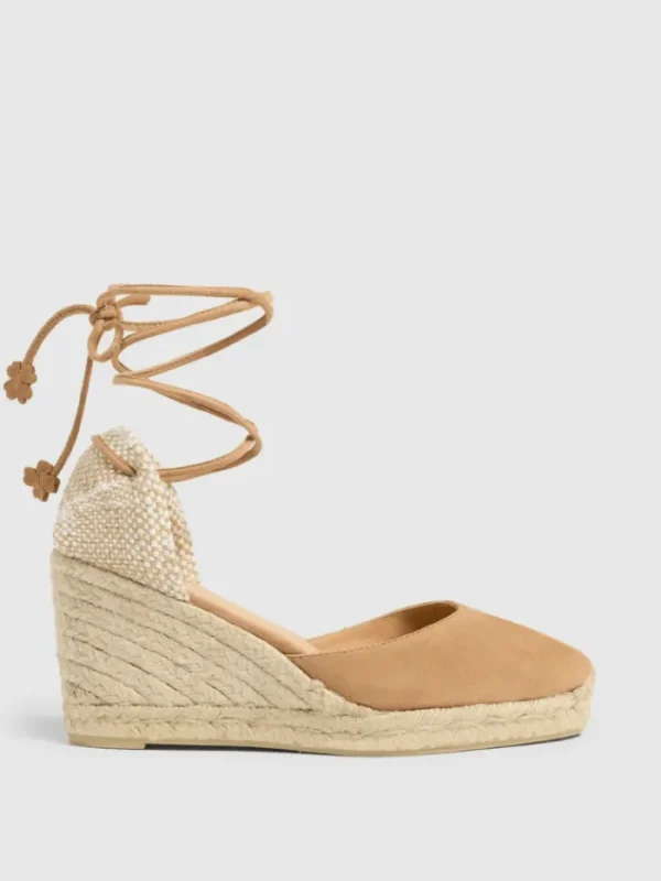 Castaner Footwear | Footwear^CARINA/8 Espadrille Wedges In Suede Tostado 021740-2008