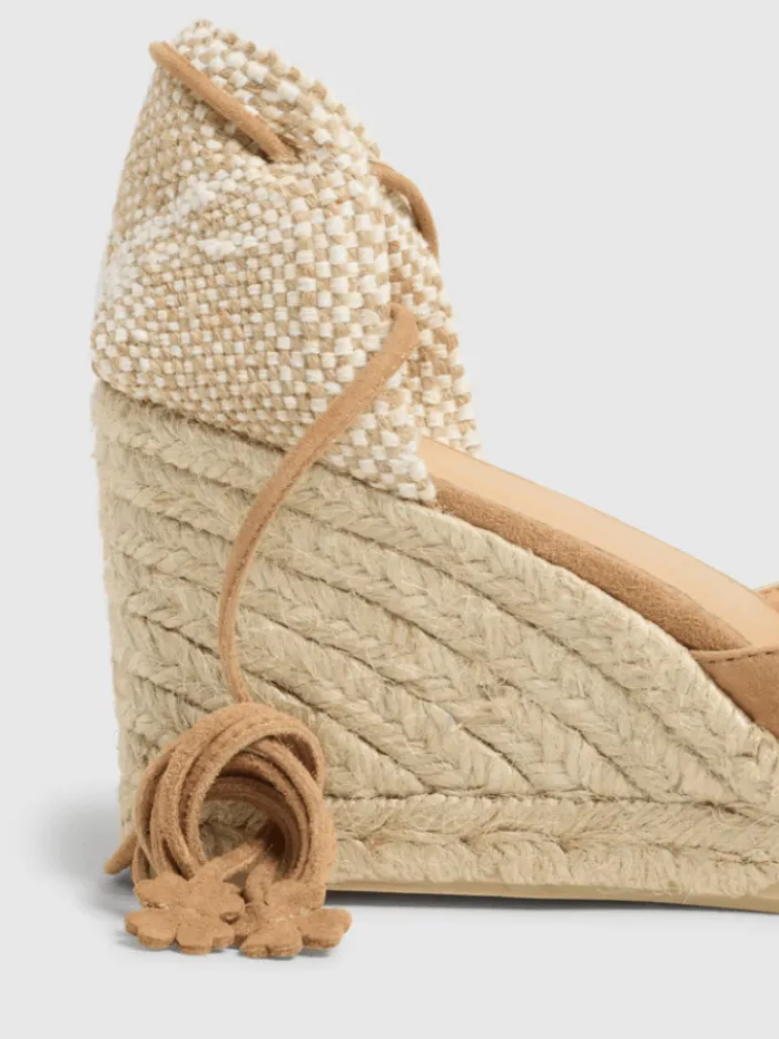 castaner_carina_espadrill_3.webp Castaner Footwear | Footwear^CARINA/8 Espadrille Wedges In Suede Tostado 021740-2008