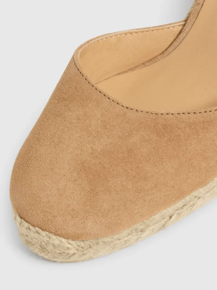 castaner_carina_espadrill_4.webp Castaner Footwear | Footwear^CARINA/8 Espadrille Wedges In Suede Tostado 021740-2008