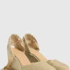 Castaner Footwear | Footwear^CARINA/8 Wedge Espadrilles In Light Gold 021767 3004