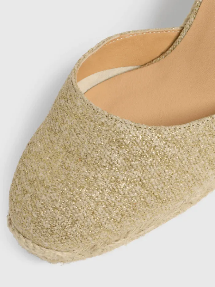 castaner_carina_wedge_esp_3.webp Castaner Footwear | Footwear^CARINA/8 Wedge Espadrilles In Light Gold 021767 3004