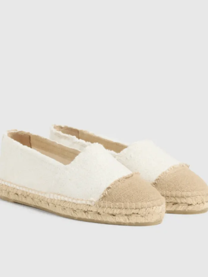 castaner_kampala_espadril_1.webp Castaner Footwear | Footwear^KAMPALA Espadrilles In White And Gold 022718 4078