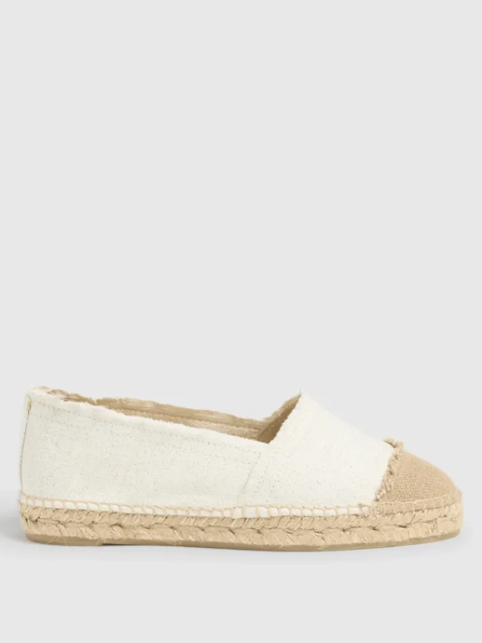 castaner_kampala_espadril_4.webp Castaner Footwear | Footwear^KAMPALA Espadrilles In White And Gold 022718 4078