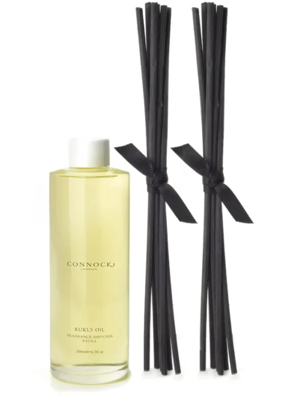 Connock Gifts Under £50 | Beauty^London Kukui Oil Fragrance Diffuser 200ml And Reeds Refill (Pa
