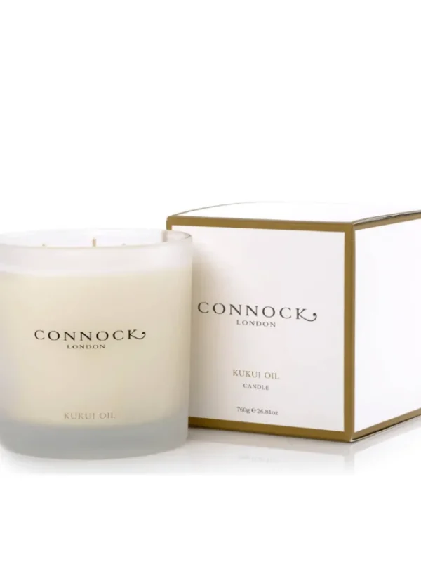 Connock Gifts Under £100 | Beauty^London Kukui Oil 3 Wick Candle 760g 09-0106