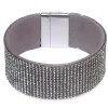 Black Colour Gifts Under £50^Diamanté T Bracelet B21614 Medium