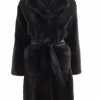 Freed Coats And Jackets | Faux Fur Edit^Lily Long Faux Fur Coat in Coal Black