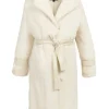 Freed Coats And Jackets | Faux Fur Edit^Violet Faux Fur Long Coat In Cream