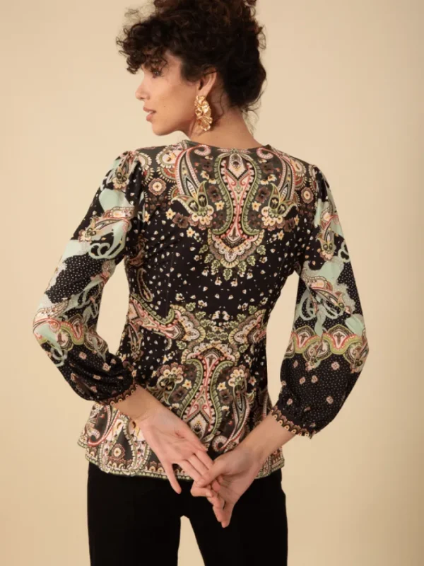 Hale Bob Tops | Luxury Gifts^DESTINY Slim Fit Printed Top 47AA212A