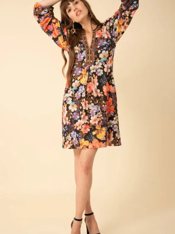 Hale Bob Dresses | Gifts Under £250^Louna Mini Dress 38AR603B Col Gold