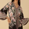 Hale Bob Dresses | Party Wear^Women's KALIYAH Patterned Mini Dress In Black 4YPR650A Col BL