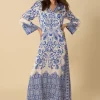 Hale Bob Dresses | Luxury Gifts^Women's NALANI Silk Blend Maxi Dress 4ZEK626A