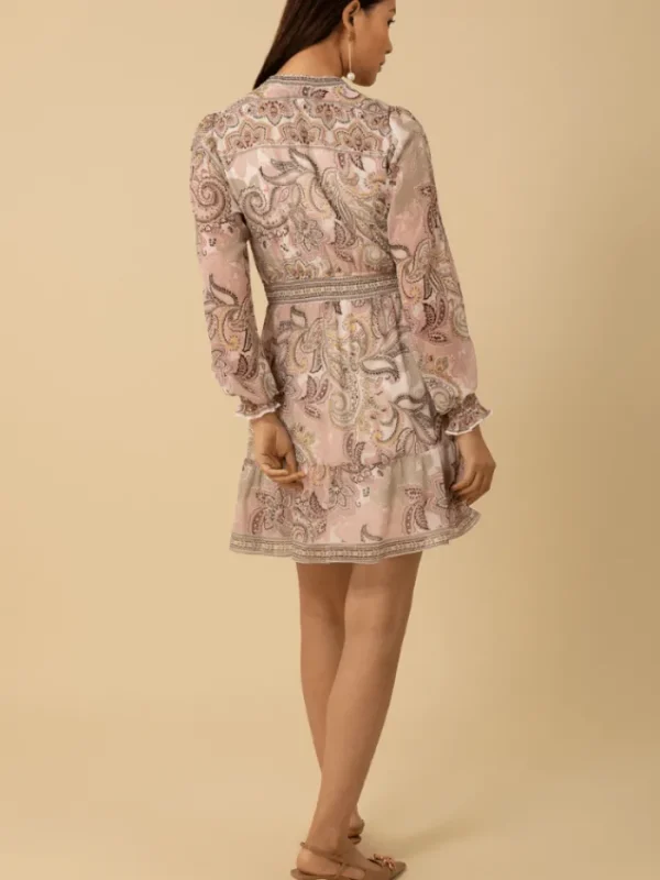 Hale Bob Dresses | Party Wear^Women's SHELBY Patterned Mini Dress In Ivory 4YDD630A Col IVR