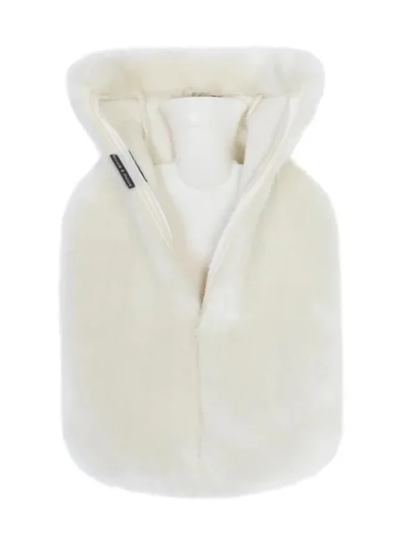 Helen Moore Faux Fur Accessories | Gifts Under £100^(CS) Standard Faux Fur Hot Water Bottle Ermine Cream