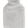 Helen Moore Faux Fur Accessories | Faux Fur Home Accessories^Vegan Fur Mist Grey Cloud Hot Water Bottle HBSMIC