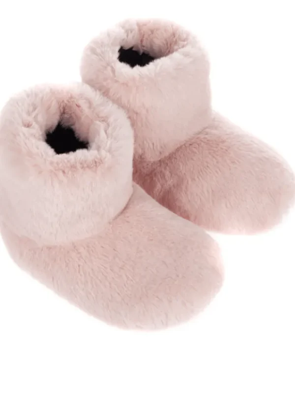 Helen Moore Footwear | Footwear^Vegan Fur Slipper Boots In Blossom Pink Cloud