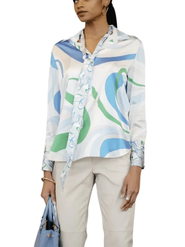 Herzen’s Angelegenheit Tops | Gifts Under £250^Bayou Multi Printed Tunic Blouse 25233 6172 233