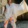 Herzen’s Angelegenheit Knitwear | Ponchos And Wraps^Summer Cape In Denim Haven 25241-5003