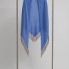 Herzen’s Angelegenheit Ponchos And Wraps | Coats And Jackets^Women's Wool And Cashmere Cornflower Blue Cape