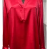 Herzen’s Angelegenheit Tops | Luxury Gifts^Women's Silk Blouse In Deep Coral 25244-6100 Co