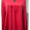 Herzen’s Angelegenheit Tops | Luxury Gifts^Women's Silk Blouse In Deep Coral 25244-6014 Co
