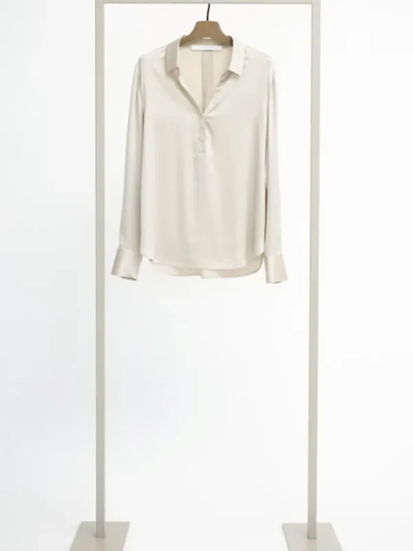 Herzen’s Angelegenheit Tops | Luxury Gifts^Women's Silk Tunic Blouse In Marzipan 25244-601