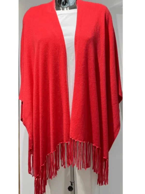 Herzen’s Angelegenheit Coats And Jackets | Knitwear^Women's Wool And Cashmere Open Fringe Cape In D