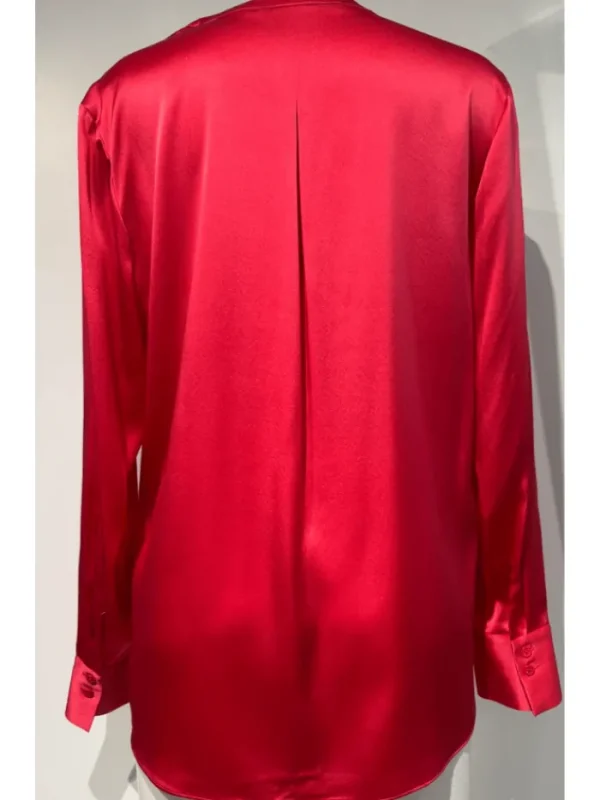 Herzen’s Angelegenheit Tops | Luxury Gifts^Women's Silk Blouse In Deep Coral 25244-6100 Co
