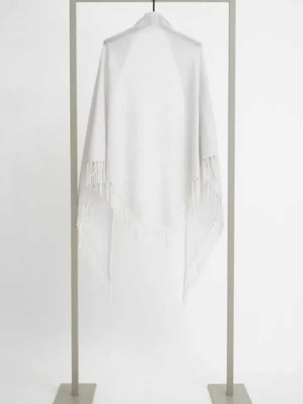 Herzen’s Angelegenheit Coats And Jackets | Knitwear^Women's Wool And Cashmere Pearl Grey Cape With