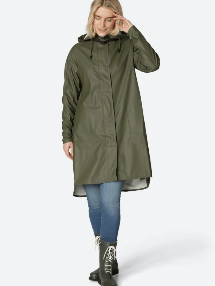ilse_jacobsen_army_rainco_0.webp Ilse Jacobsen Coats And Jackets | Rainwear^Army Raincoat RAIN71 410