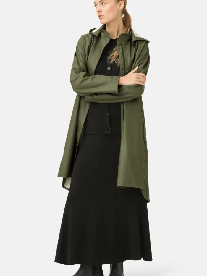 ilse_jacobsen_army_rainco_3.webp Ilse Jacobsen Coats And Jackets | Rainwear^Army Raincoat RAIN71 410