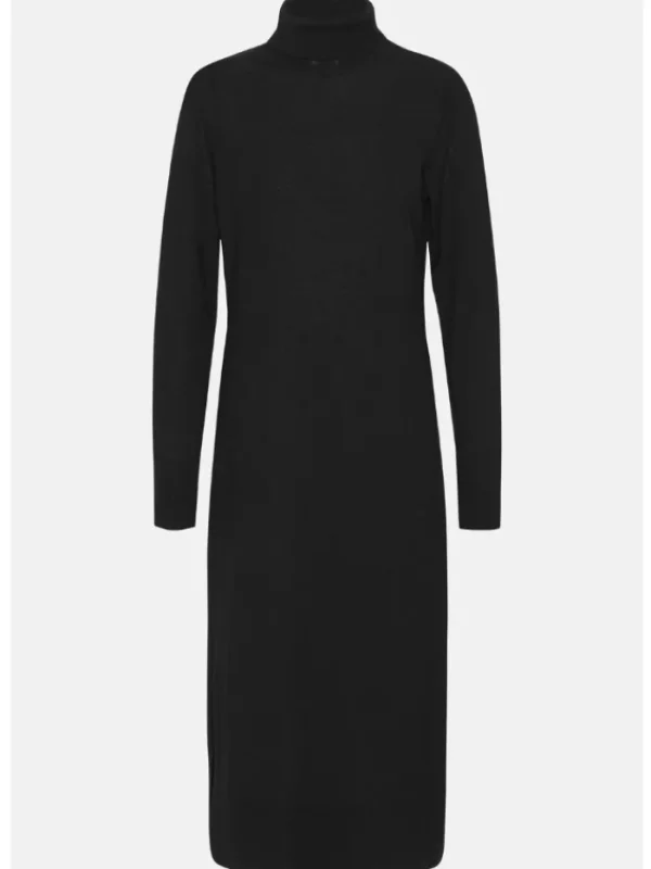 Ilse Jacobsen Dresses | Gifts Under £100^Black Long Knitted Dress WILMA4036