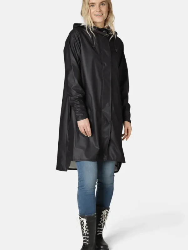 Ilse Jacobsen Coats And Jackets | Rainwear^Black Raincoat RAIN71 001