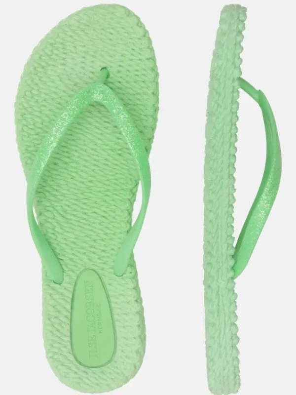 Ilse Jacobsen Footwear | Footwear^Flip Flops With Glitter In Bright Minty Green CHEERFUL01