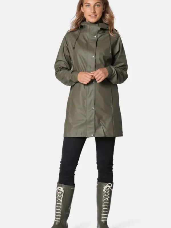 Ilse Jacobsen Coats And Jackets | Gifts Under £250^RAIN87 Army Raincoat 410