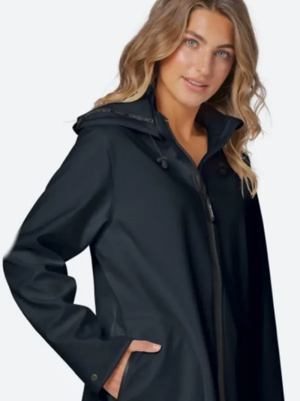 Ilse Jacobsen Coats And Jackets | Rainwear^Rain128 Raincoat Black 001