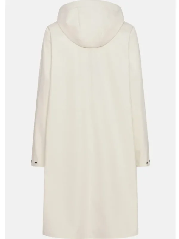 Ilse Jacobsen Coats And Jackets | Rainwear^Rain128 Raincoat In Col 124 White Sugar