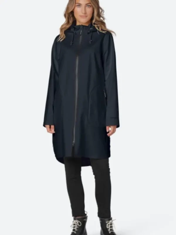 Ilse Jacobsen Coats And Jackets | Rainwear^Rain128 Raincoat Black 001