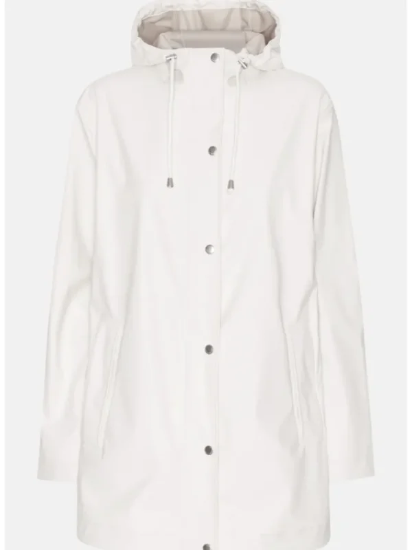 Ilse Jacobsen Coats And Jackets | Rainwear^Raincoat In Milk Creme Rain228FR Col 121