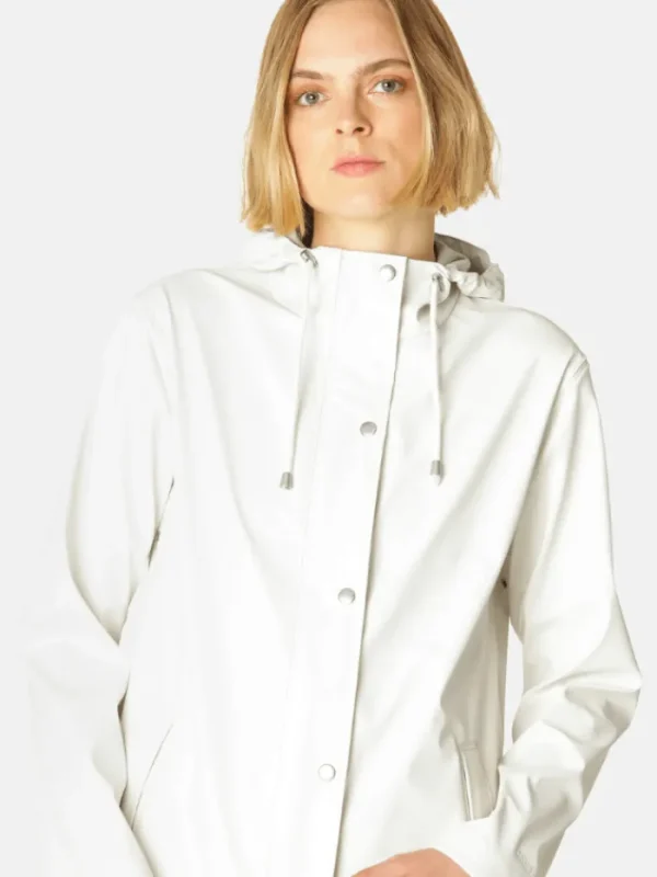 Ilse Jacobsen Coats And Jackets | Rainwear^Raincoat In Milk Creme Rain228FR Col 121