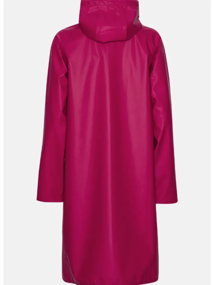 ilse_jacobsen_raincoat_sa_1.webp Ilse Jacobsen Coats And Jackets | Rainwear^Raincoat Sangria Rain 71 933