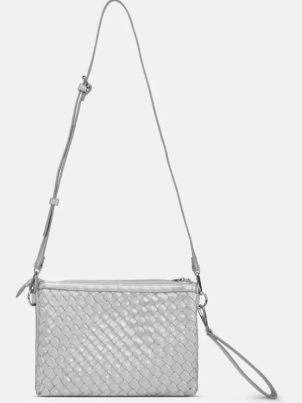 Ilse Jacobsen Bags | Gifts Under £50^Shoulder Bag In Silver BAG08CB Col 710