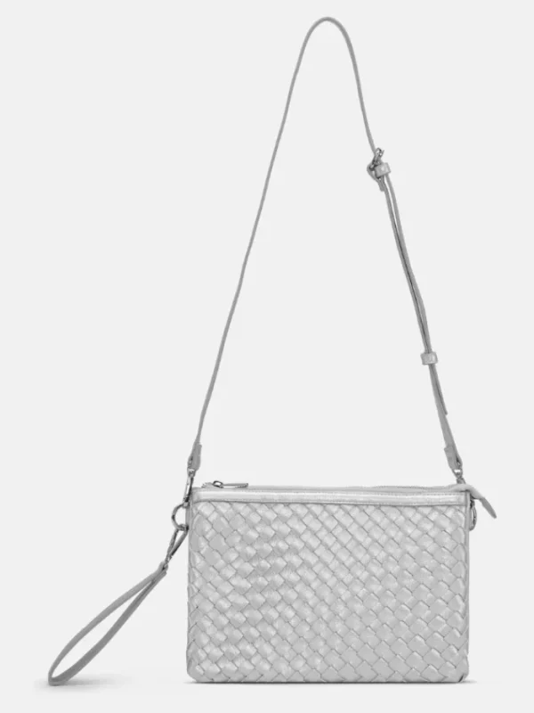 Ilse Jacobsen Bags | Gifts Under £50^Shoulder Bag In Silver BAG08CB Col 710