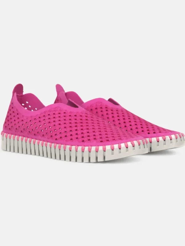 Ilse Jacobsen Footwear | Footwear^Slip On Flats In Rose Violet TULIP3275 Col 398