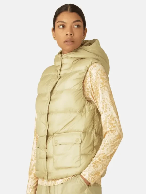 Ilse Jacobsen Coats And Jackets | Puffers And Gilets^WALK06 Olive Grass Padded Gilet 459