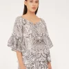 Inoa Tops | Beachwear^Matera Kentia Print Top With Crystals