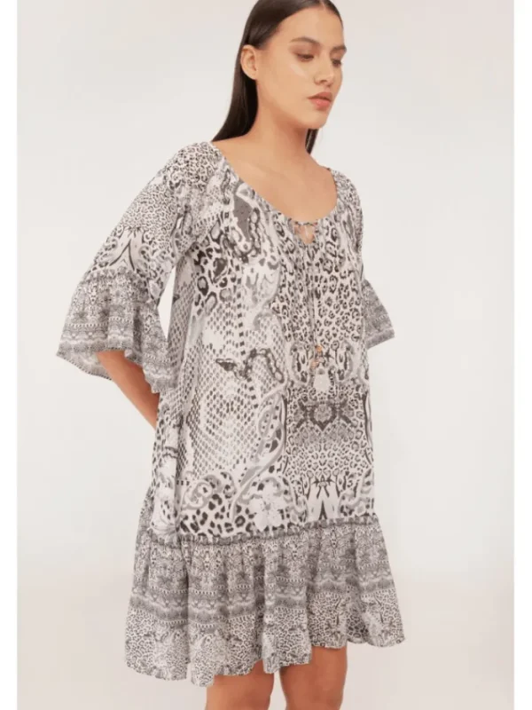 Inoa Dresses | Beachwear^Matera Scilla Knee Length Dress With Crystals